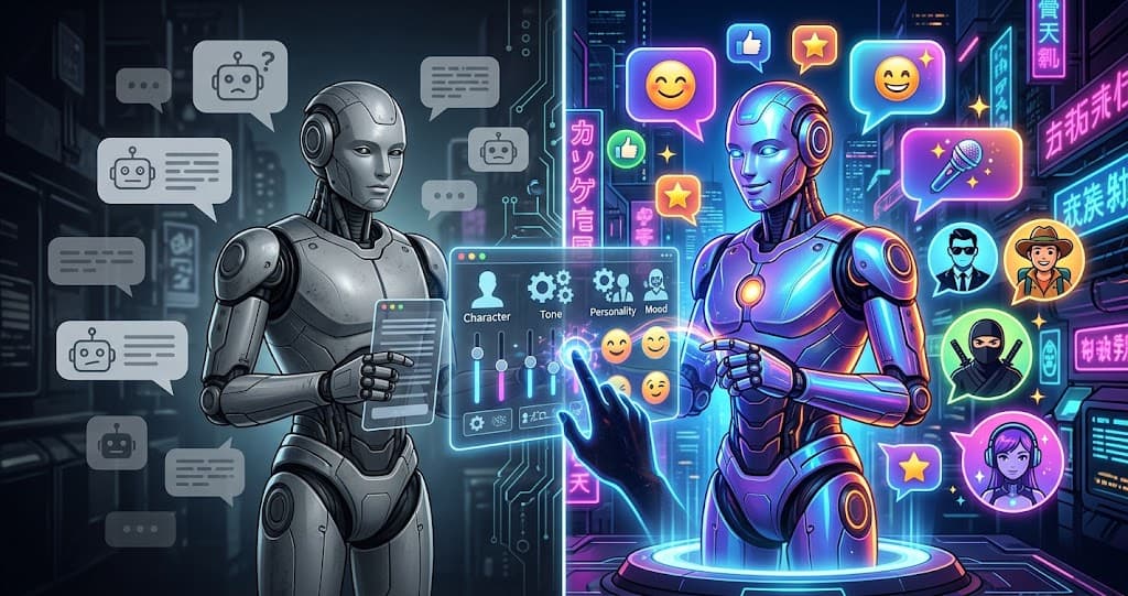 chatGPTの口調がうざい?キャラクター設定で自分の好きな返答に変更する方法の記事画像